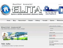 Tablet Screenshot of elita.webuje.cz